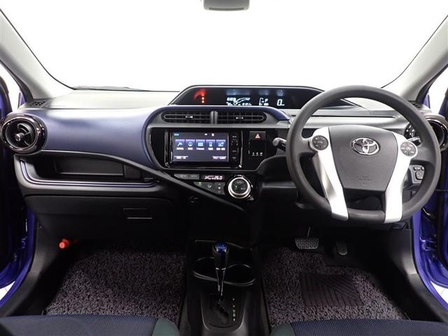 アクア Ｓ　フルセグ　メモリーナビ　ＤＶＤ再生　ミュージックプレイヤー接続可　バックカメラ　衝突被害軽減システム　ＥＴＣ　記録簿（7枚目）