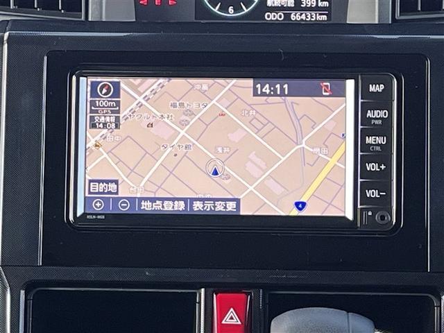 ルーミー Ｇ　メモリーナビ　ミュージックプレイヤー接続可　バックカメラ　衝突被害軽減システム　ＥＴＣ　両側電動スライド　ＬＥＤヘッドランプ　ウオークスルー　記録簿　アイドリングストップ（7枚目）