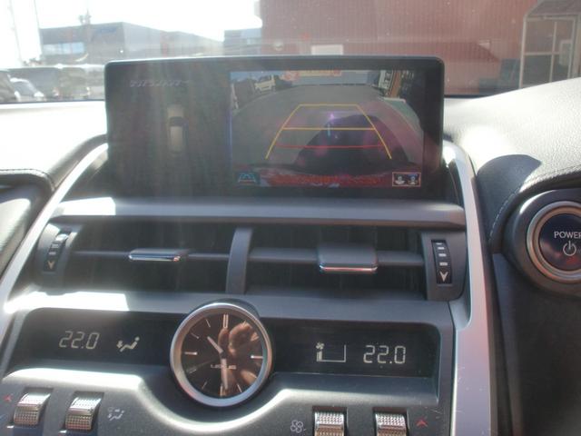 NX NX300h Fスポーツ ワンオーナー 純正ナビ TV Bカメラ 革シート セーフティーセンス パワートランク スマートキー 純正AW 4WD(11枚目)