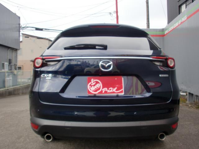 CX-8 25S ワンオーナー 4WD 禁煙車 7人乗り アイドリングアイドリングストップ スマートブレーキサポート レーンキープアシスト ディスプレイオーディオ ナビ サイド、バックカメラ ETC(3枚目)
