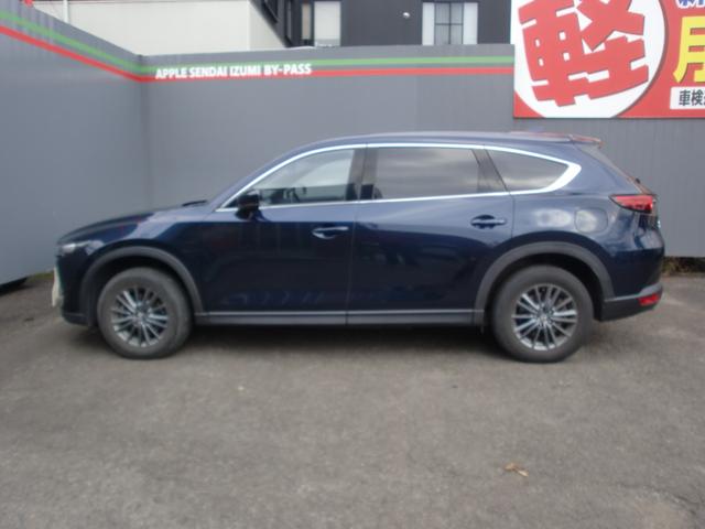 CX-8 25S ワンオーナー 4WD 禁煙車 7人乗り アイドリングアイドリングストップ スマートブレーキサポート レーンキープアシスト ディスプレイオーディオ ナビ サイド、バックカメラ ETC(5枚目)