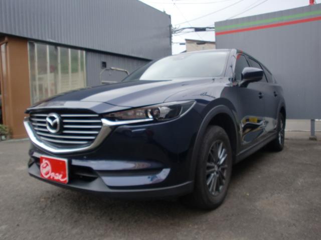 CX-8 25S ワンオーナー 4WD 禁煙車 7人乗り アイドリングアイドリングストップ スマートブレーキサポート レーンキープアシスト ディスプレイオーディオ ナビ サイド、バックカメラ ETC(6枚目)