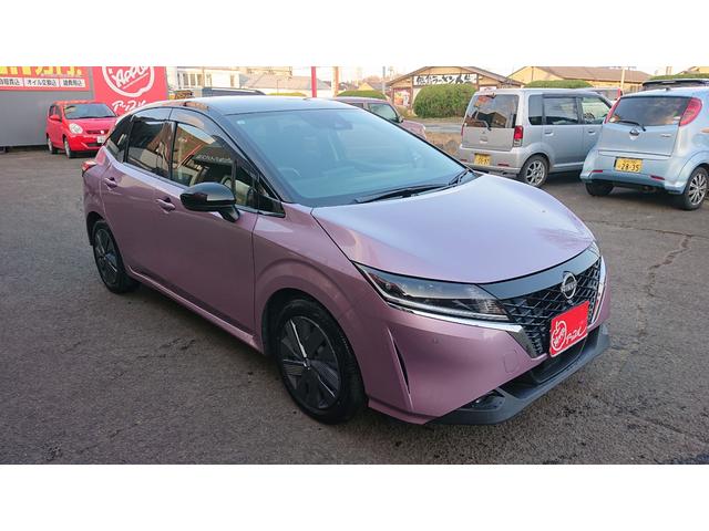 ノート Ｘ　ＦＯＵＲ　４ＷＤ　ワンオーナー　禁煙車　ナビ連動前後ドラレコ　寒冷地仕様　ステアリングヒーター　シートヒーター（6枚目）