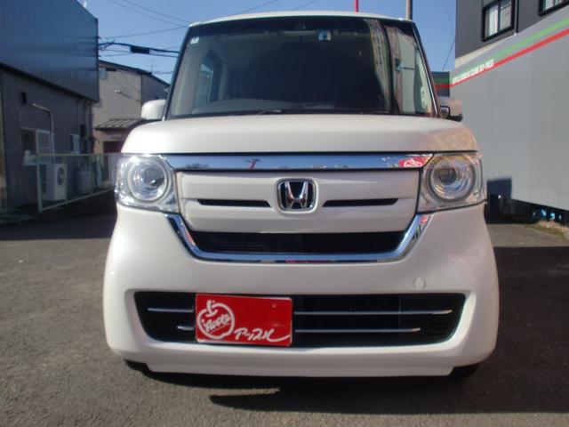 Ｎ－ＢＯＸ Ｇ・Ｌホンダセンシング　ワンオーナー　４ＷＤ　禁煙車　衝突軽減ブレーキ　路外逸脱抑制機能　シートカバー　ナビ　ＴＶ　バックカメラ　ＥＴＣ　ドラレコ　両側スライド　片側電動スライドドア　シートヒーター（2枚目）