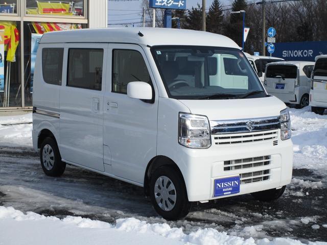 エブリイ ＪＯＩＮターボ　４ＷＤ　シートヒーター　オートライト　両側スライドドア　衝突被害軽減システム　アイドリングストップ　横滑り防止機能　マニュアルエアコン　プッシュスタート　スマートキー　盗難防止システム（21枚目）