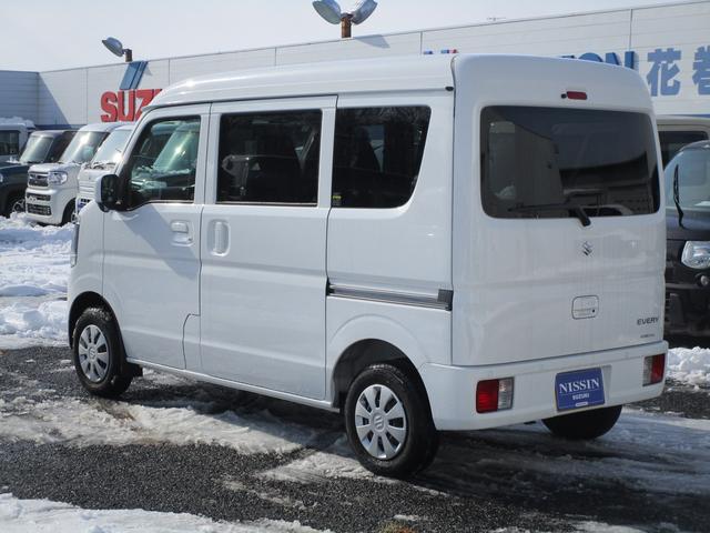 エブリイ ＪＯＩＮターボ　４ＷＤ　シートヒーター　オートライト　両側スライドドア　衝突被害軽減システム　アイドリングストップ　横滑り防止機能　マニュアルエアコン　プッシュスタート　スマートキー　盗難防止システム（22枚目）