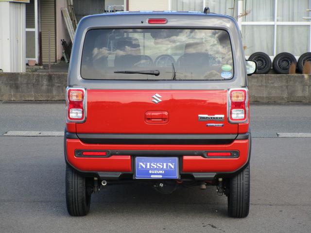 ハスラー ＨＹＢＲＩＤ　Ｘターボ　４ＷＤ　フルセグナビ　全方位カメラ　ＥＴＣ　Ｂｌｕｅｔｏｏｔｈ　ＤＶＤ　シートヒーター　オートライト　衝突被害軽減システム　アイドリングストップ　横滑り防止機能　クルーズコントロール　ヒルディセントコントロール　盗難防止システム（31枚目）
