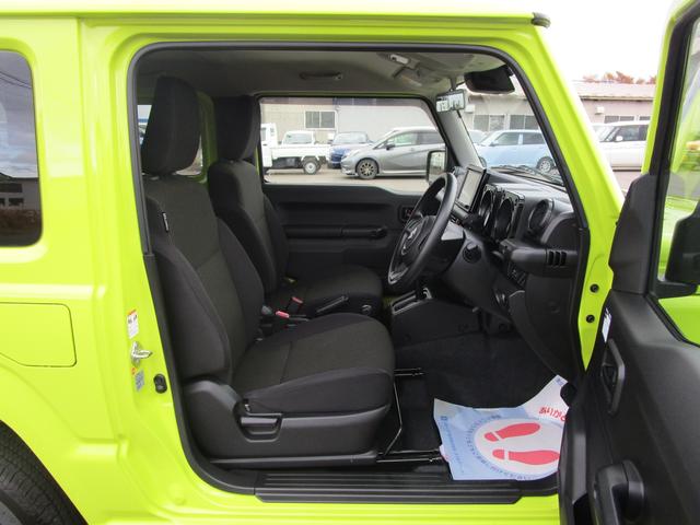 ジムニー XL 4WD フルセグナビ バックカメラ ETC DVD Bluetooth オートライト シートヒーター 衝突被害軽減システム 横滑り防止機能 ヒルディセントコントロール プッシュスタート スマートキー オートエアコン 盗難防止システム(7枚目)