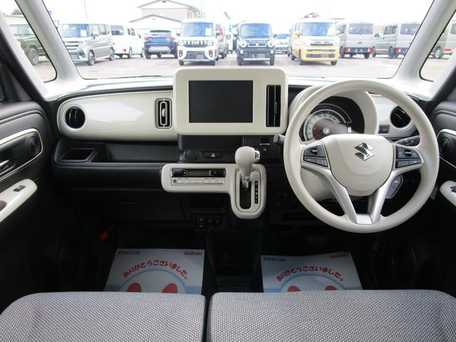 ワゴンＲスマイル ＨＹＢＲＩＤ　Ｘ　４ＷＤ　シートヒーター　オートライト　両側パワースライドドア　衝突被害軽減システム　アイドリングストップ　横滑り防止機能　クルーズコントロール　プッシュスタート　スマートキー　盗難防止システム（6枚目）