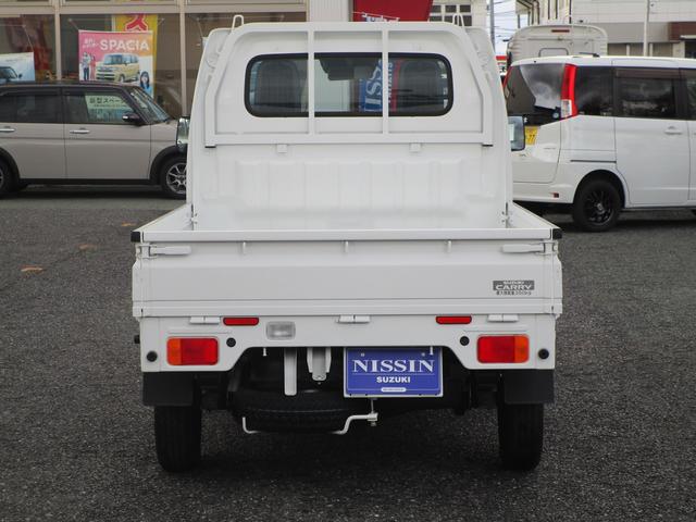 キャリイトラック ＫＣエアコンパワステ　４ＷＤ　マニュアル車　横滑り防止機能　衝突被害軽減システム　ＦＭ／ＡＭラジオ　マニュアルエアコン　スペアキー　保証付販売車（22枚目）