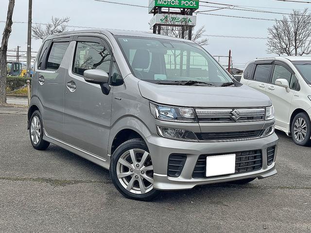 ワゴンＲ ハイブリッドＦＺ　レーンアシスト　衝突被害軽減システム　ＬＥＤヘッドランプ　スマートキー　アイドリングストップ　シートヒーター　パイオニアナビ　フルセグＴＶ　バックカメラ　Ｂｌｕｅｔｏｏｔｈ　ＥＴＣ　ドラレコ（2枚目）