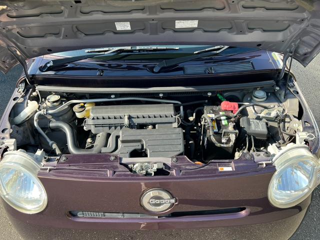 ミラココア ココアX 禁煙車 キーレスキー セキュリティー ダブルエアバック ベンチシート エアコン 安全ボディ インテリキー パワーウインド パワステ ABS付 運転席エアバック CD再生可 ラジオ 電格ミラー(36枚目)