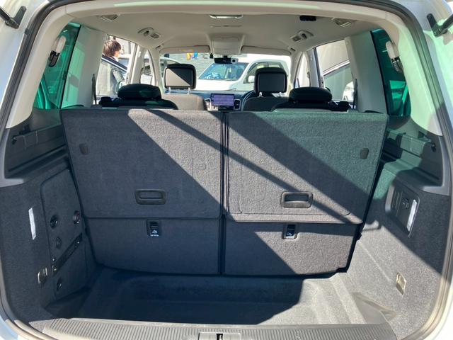 シャラン TSI コンフォートライン 室内ソフトキャンピング仕様(着脱式テーブル・シート背面テーブル加工・24V電源あり)両側電動スライドドア Bカメラ ルーフレール ナビTV ワンオーナー ETC 前後ドラレコ 禁煙車!!(21枚目)