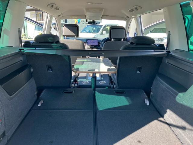 シャラン TSI コンフォートライン 室内ソフトキャンピング仕様(着脱式テーブル・シート背面テーブル加工・24V電源あり)両側電動スライドドア Bカメラ ルーフレール ナビTV ワンオーナー ETC 前後ドラレコ 禁煙車!!(22枚目)