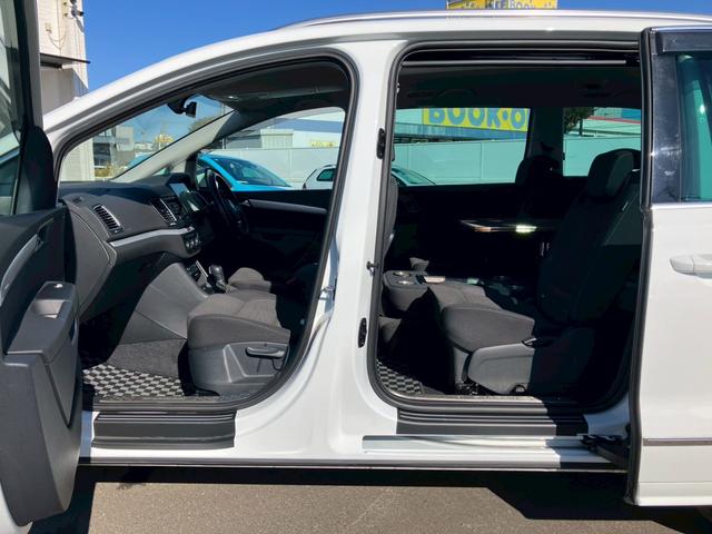 シャラン TSI コンフォートライン 室内ソフトキャンピング仕様(着脱式テーブル・シート背面テーブル加工・24V電源あり)両側電動スライドドア Bカメラ ルーフレール ナビTV ワンオーナー ETC 前後ドラレコ 禁煙車!!(38枚目)