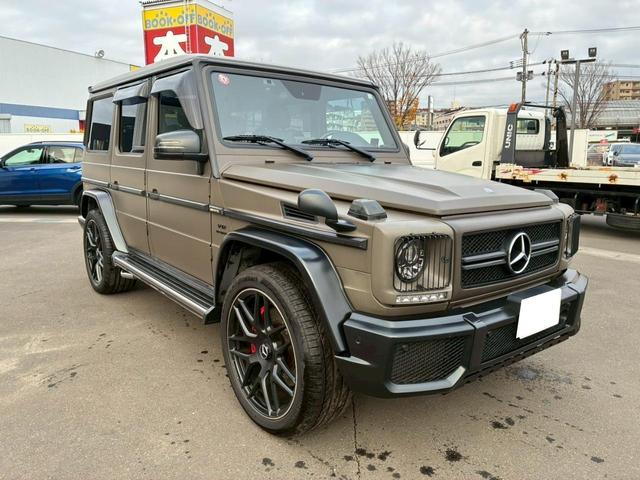 Ｇクラス 　Ｇ６３　ＡＭＧ　３５ｔｈ　国内限定３５台　左ハンドル　サンルーフ　純正ナビ　ＴＶ　２２インチＡＷ　ＥＴＣ　３６０°ドラレコ　バックカメラ　ＧＰＳレーダー（4枚目）