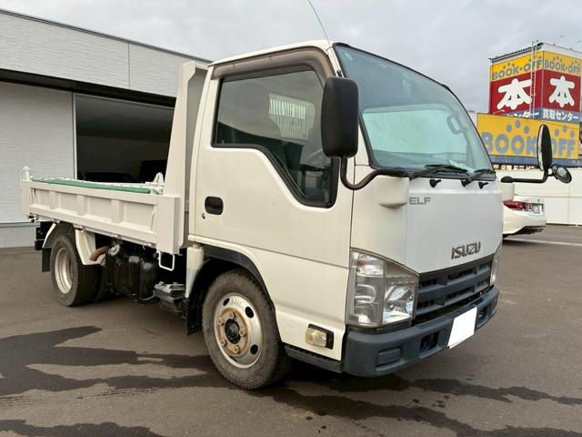エルフトラック 強化ダンプ 強化ダンプ フルフラットロー 載積2000k ディーゼル3000cc 走行距離89951km 5MT エアコン パワステ パワーウインドー(3枚目)