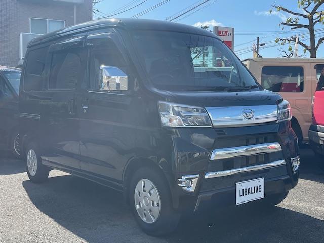 ハイゼットカーゴ クルーズターボＳＡＩＩＩ　４ＷＤ　バックカメラ　軽バン　ＡＴ　衝突被害軽減システム　ナビ　ＴＶ　　両側スライドドア　アイドリングストップ　電動格納ミラー　オートマチックハイビーム　ＡＢＳ　ＥＳＣ　エアコン　パワーステアリング（17枚目）