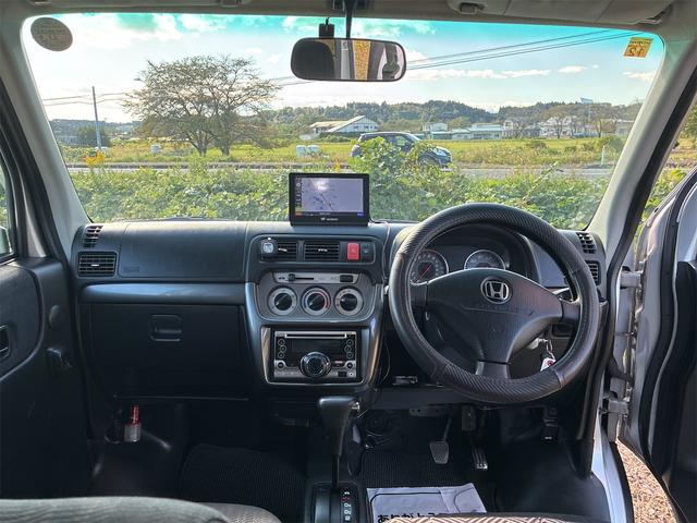 バモス 4WD 両側スライドドア ナビ AT ABS CD アルミホイール エアコン パワーステアリング パワーウィンドウ(2枚目)