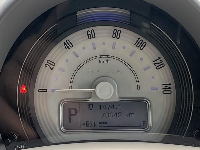 アルトラパン Ｓ　ワンオーナー　禁煙車　検Ｒ９／３　オーディオディスプレイ　衝突被害軽減システム　オートライト　ＨＩＤ　スマートキー　アイドリングストップ　電動格納ミラー　シートヒーター　ベンチシート　盗難防止システム（8枚目）