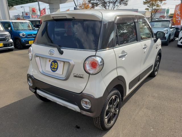キャスト アクティバG SAII 禁煙車 LEDヘッドランプ ETC バックカメラ フルセグナビ 衝突被害軽減システム スマートキー アイドリングストップ 電動格納ミラー ベンチシート CVT 盗難防止システム ABS ESC CD(19枚目)