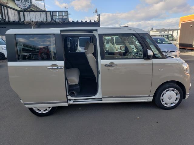 ムーヴキャンバス ＧメイクアップＶＳ　ＳＡＩＩＩ　ワンオーナー　禁煙車　走行２３千Ｋｍ台　全周囲カメラ　両側電動スライドドア　ナビ　ＴＶ　衝突被害軽減システム　オートハイビーム　オートライト　ＬＥＤライト　スマートキー　電格ミラー　シートヒーター（36枚目）