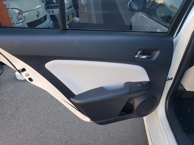 プリウス Ａツーリングセレクション　禁煙車　モデリスタエアロ　９型フルセグナビ　クールグレーレザーシート　ＥＴＣ　クリアランスソナー　レーンアシスト　　パークアシスト　衝突被害軽減システム　バックカメラ　オートハイビーム　オートライト（51枚目）