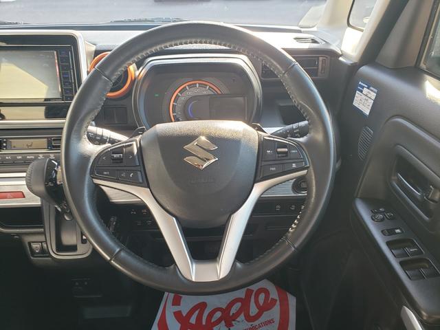 スペーシアギア ハイブリッドＸＺ　ターボ　禁煙車　走行２８千Ｋｍ台　フルセグナビ　ドラレコ　ＥＴＣ　両側電動スライドドア　クリアランスソナー　オートクルーズコントロール　レーンアシスト　衝突被害軽減システム　オートライト　ＬＥＤライト（3枚目）