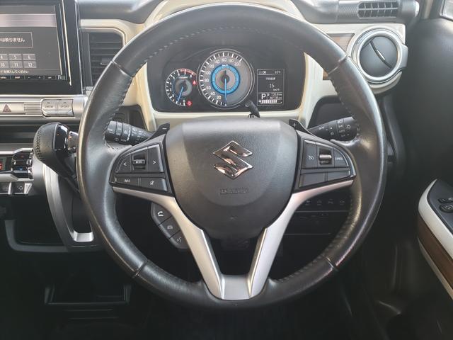 クロスビー ハイブリッドＭＺ　４ＷＤ　車検Ｒ９／６　ドライブレコーダー　ＥＴＣ　全周囲カメラ　クリアランスソナー　オートクルコン　レーンアシスト　衝突被害軽減システム　フルセグナビ　オートライト　ＬＥＤライト　スマートキー（3枚目）