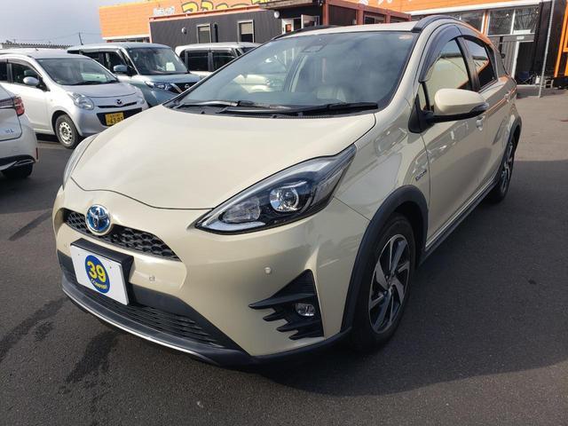 アクア クロスオーバー　ワンオーナー　禁煙車　検Ｒ９／８　ＥＴＣ　バックカメラ　ナビ　ＴＶ　レーンアシスト　衝突被害軽減システム　オートライト　オートハイビーム　ＬＥＤライト　Ｂｌｕｅｔｏｏｔｈ　スマートキー　シートヒーター（9枚目）