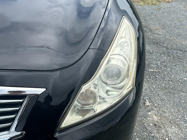 スカイライン 250GT 関東仕入れ 社外マフラー Bluetoothオーディオ フルセグTV バックカメラ ETC スマートキー プッシュスタート 電動シート ハーフレザー フォグランプ 16インチAW タイミングチェーン(9枚目)