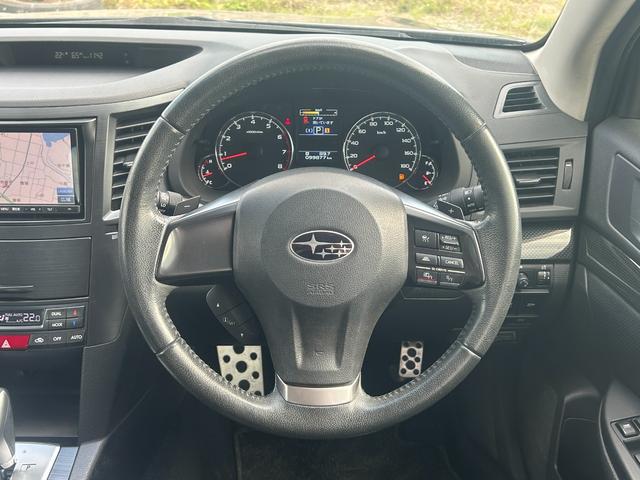 レガシィB4 2.5i BスポーツアイサイトGパッケージ 後期モデル タイミングチェーン Bluetoothオーディオ フルセグTV バックカメラ ETC レーダークルコン ハーフレザーシート パワーシート スマートキー プッシュスタート 純正17インチAW(18枚目)