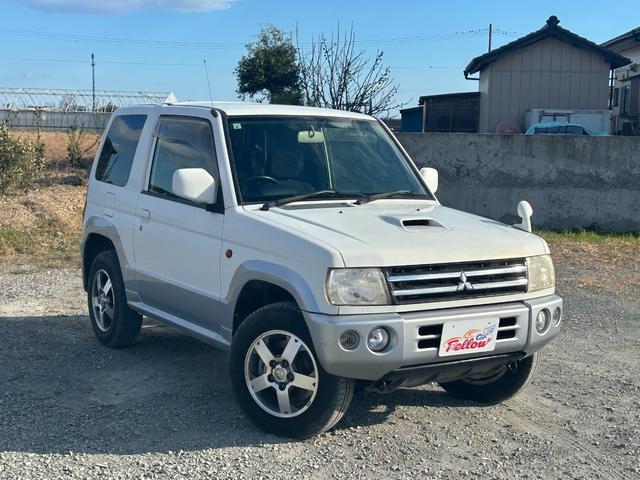 パジェロミニ アクティブフィールドエディション 切り替え4WD ターボ 電動格納ミラー パワーウインドウ 純正15インチAW(4枚目)