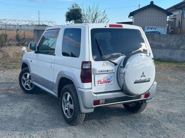 パジェロミニ アクティブフィールドエディション 切り替え4WD ターボ 電動格納ミラー パワーウインドウ 純正15インチAW(5枚目)