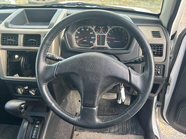 パジェロミニ アクティブフィールドエディション 切り替え4WD ターボ 電動格納ミラー パワーウインドウ 純正15インチAW(14枚目)