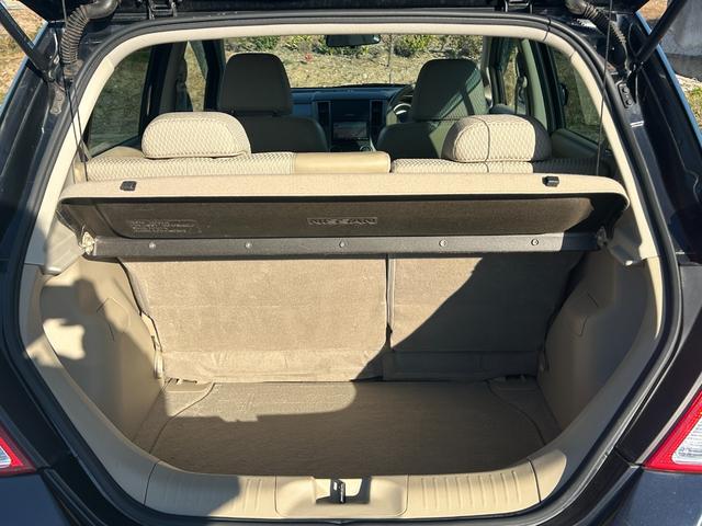 ティーダ 15M ハーフレザーシート スマートキー 地デジTV ETC オートエアコン 電動格納ミラー 社外14インチAW タイミングチェーン(22枚目)