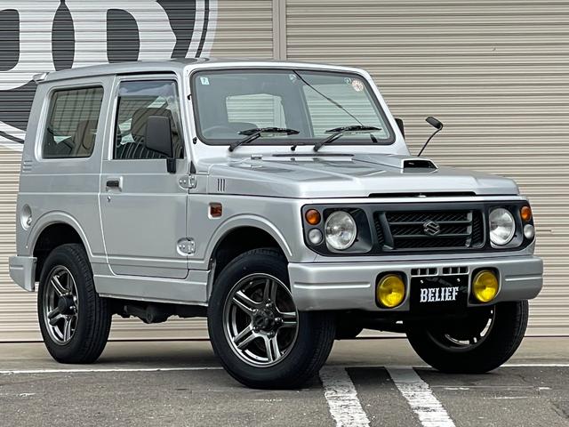 ジムニー ランドベンチャー　ＪＡ２２Ｗ　車検Ｒ９年７月迄　５速マニュアル　ノーマル車高　ＪＢ２３用ＥＮＫＥＩ純正ホイール　外装色褪せ無し　記録簿多　パートタイム４ＷＤ　フロントフォグ　運転席エアバック　ＡＢＳ　ターボ（55枚目）