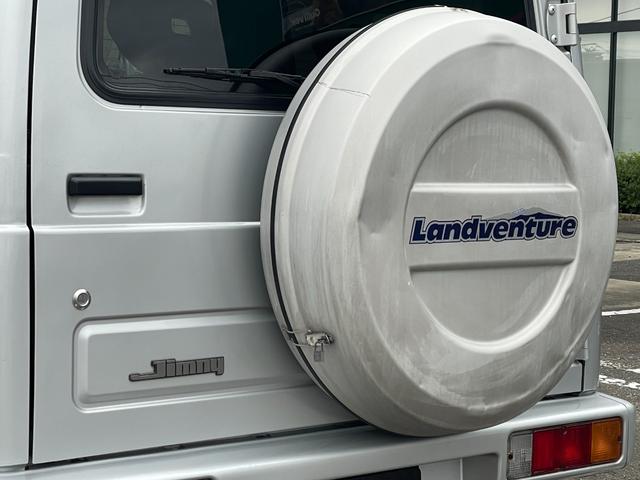 ジムニー ランドベンチャー JA22W 特別仕様車 ランドベンチャー パートタイム4WD フルノーマル ターボ 純正16インチAW サイドデカール AT 純正キー ルーフラック ラジエター&デスビ交換済 取説 記録簿12枚(16枚目)