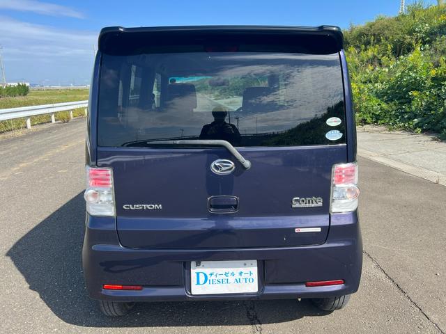 ムーヴコンテ 　平成２３年式　車検付　４ＷＤ　コラムオートマ　カスタムＸ　Ｂｌｕｅｔｏｏｔｈ（6枚目）