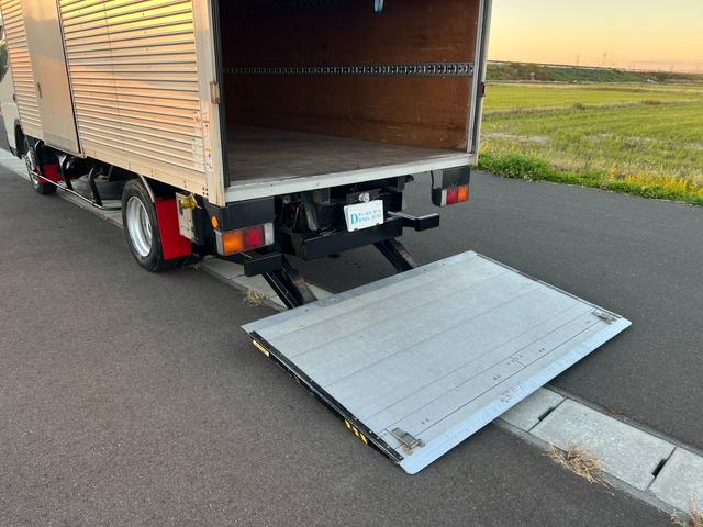 キャンター 　平成２３年式　アルミバン　パワーゲート　跳ね上げ　ＰＧ　ワイドロング　バン　デュオニック　ＡＴ限定可　車検付　積載３０００ｋｇ　昇降能力１０００Ｋｇ　荷台内寸（長さ４３５　幅２０８　高さ２２４）（18枚目）