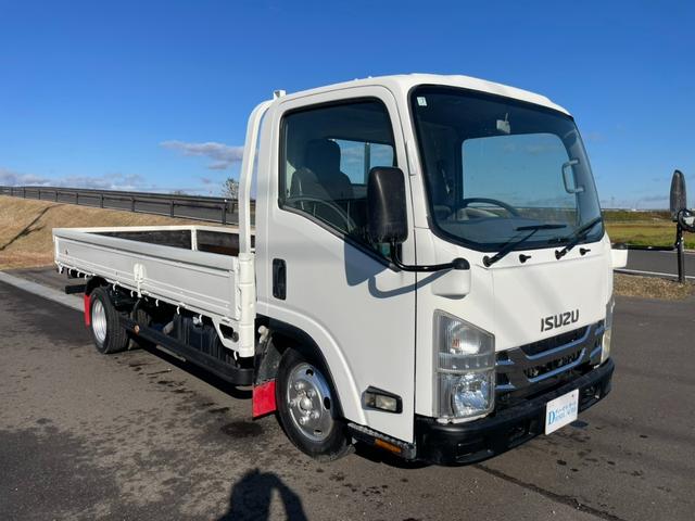 エルフトラック 平成19年式 ロング 平ボディー 準中型 AT限定可 スムーサーシフト 平 総重量5t未満 荷台内寸(長さ436 幅180)(2枚目)