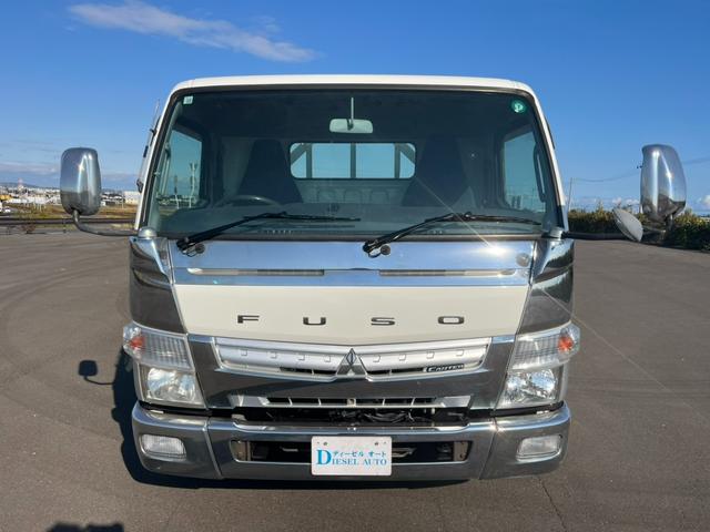 キャンター 　平成２６年式　ワイドロング　平ボディー　車両総重量５ｔ未満　　準中型免許対応　ＡＴ限定可　オートマ　準中型　平　荷台内寸（長さ４３３　幅１９２　高さ３８）（2枚目）