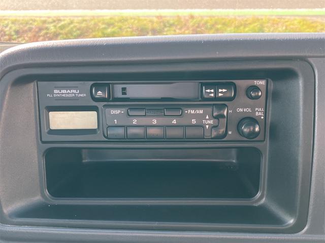 サンバートラック TC 4WD MT アルミホイール エアコン パワーステアリング 運転席エアバッグ カセット(27枚目)