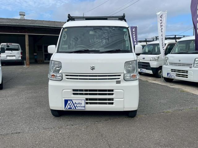 エブリイ ＰＣリミテッド　４ＷＤ　レーダーブレーキサポート装着車　キーレスエントリー　パワーウインドウ　ルーフキャリア　リースアップ　ワンオーナー（2枚目）