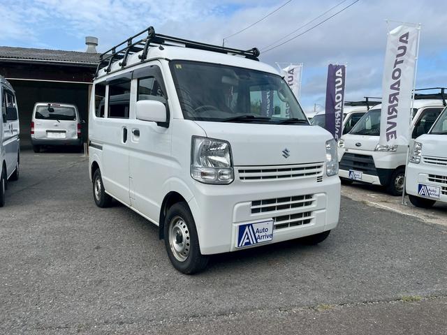 エブリイ ＰＣリミテッド　４ＷＤ　レーダーブレーキサポート装着車　キーレスエントリー　パワーウインドウ　ルーフキャリア　リースアップ　ワンオーナー（3枚目）
