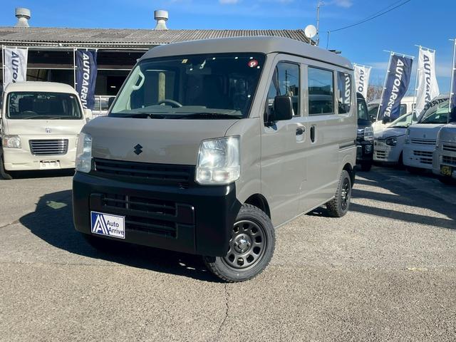 エブリイ ＰＡリミテッド　４ＷＤ　ミディアムグレー全塗装　新品デイトナホイル　新品オープンカントリーマッドタイヤ　レーダーブレーキサポート　セカンド発進　５ＡＧＳ（2枚目）