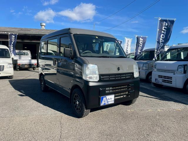 エブリイ ＰＡリミテッド　４ＷＤ　ミディアムグレー全塗装　新品デイトナホイル　新品オープンカントリーマッドタイヤ　レーダーブレーキサポート　セカンド発進　５ＡＧＳ（5枚目）