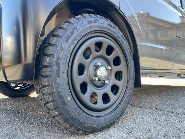 エブリイ ＰＡリミテッド　４ＷＤ　ミディアムグレー全塗装　新品デイトナホイル　新品オープンカントリーマッドタイヤ　レーダーブレーキサポート　セカンド発進　５ＡＧＳ（33枚目）