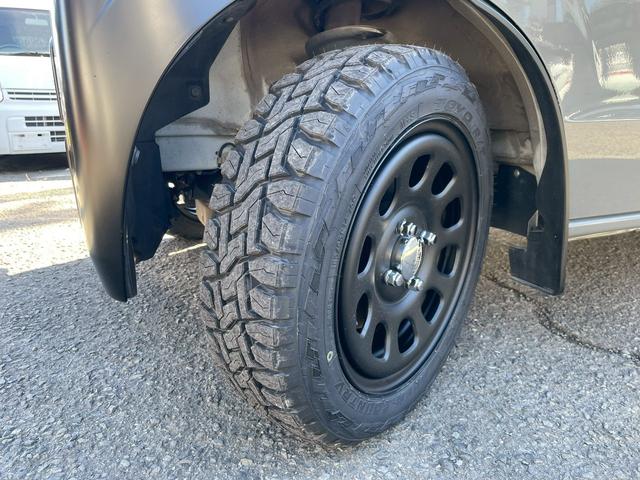 エブリイ ＰＡリミテッド　４ＷＤ　ミディアムグレー全塗装　新品デイトナホイル　新品オープンカントリーマッドタイヤ　レーダーブレーキサポート　セカンド発進　５ＡＧＳ（34枚目）