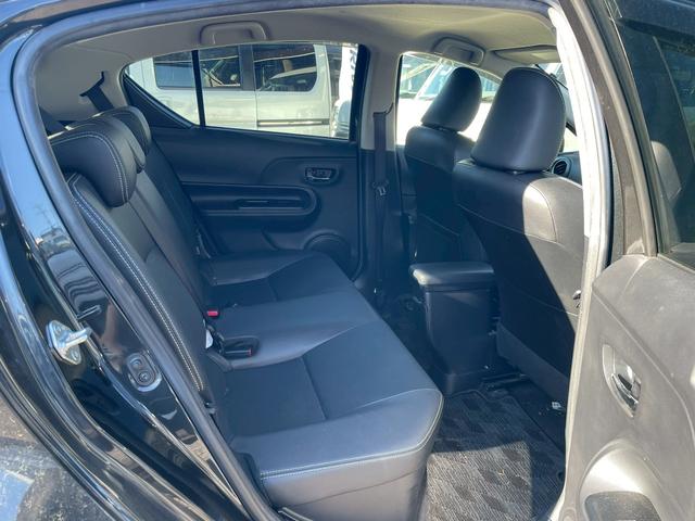 アクア Gブラックソフトレザーセレクション SDナビ テレビ スマートキー シートヒーター ETC オートライト オートエアコン ハーフレザーシート 電動格納ミラー ヘッドライトレベライザー バックカメラ Bluetooth(22枚目)